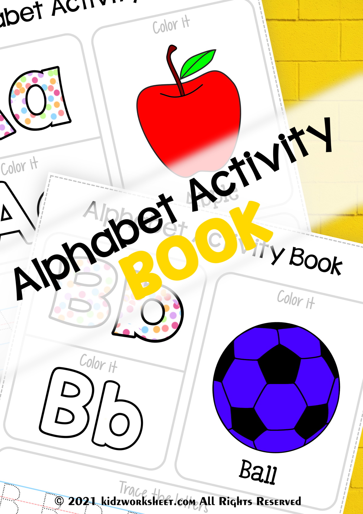 Alphabet Activity Book | preschoolers to grade 1